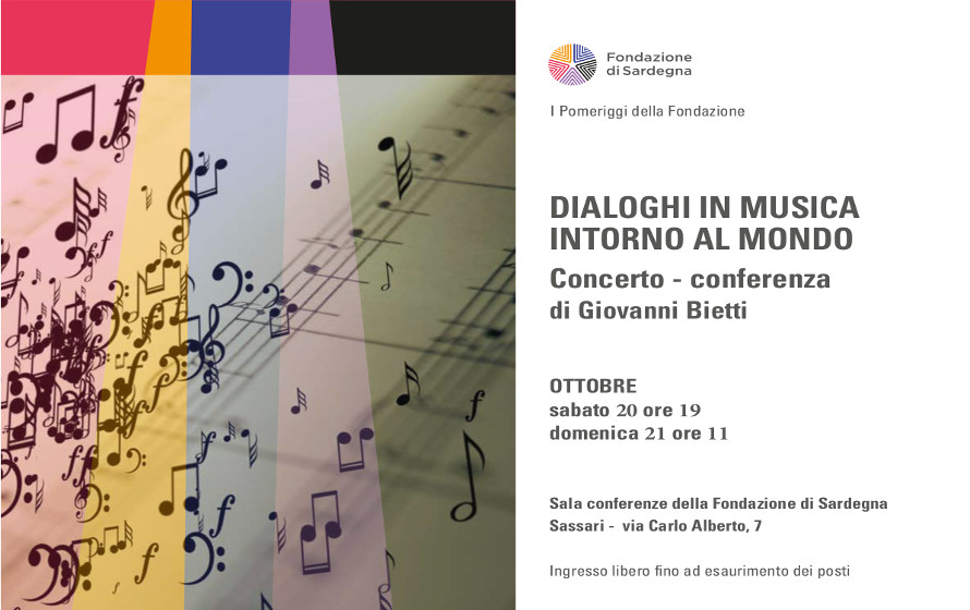Dialoghi in Musica Intorno al Mondo Concerto-Conferenza di Giovanni Bietti