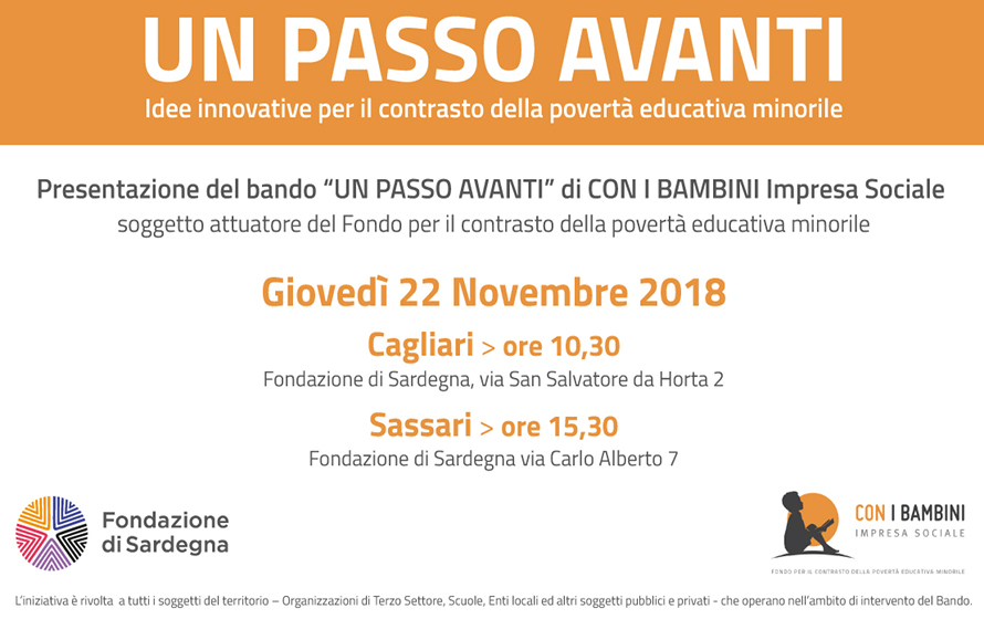 Bando “Un passo avanti”