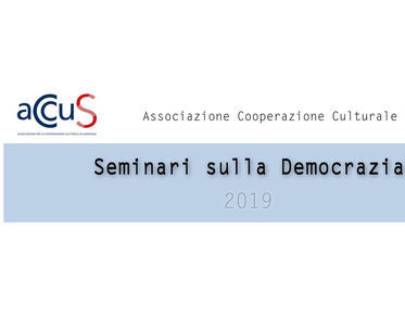 Seminari sulla Democrazia 2019