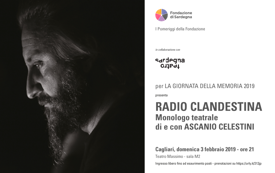 Radio clandestina - Monologo teatrale di e con Ascanio Celestini