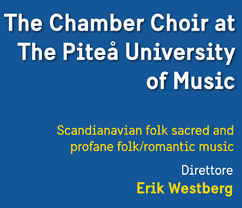 The Chamber Choir at the Piteå University of Music