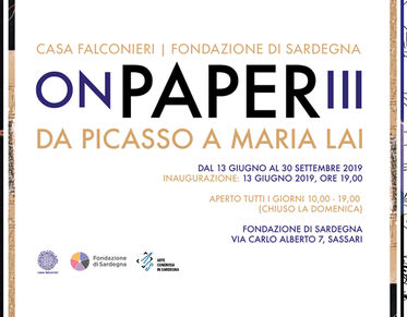 ONPAPER III da Picasso a Maria Lai