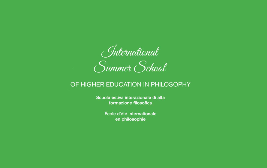 International Summer School 2019