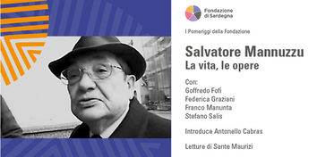 Salvatore Mannuzzu. La vita, le opere