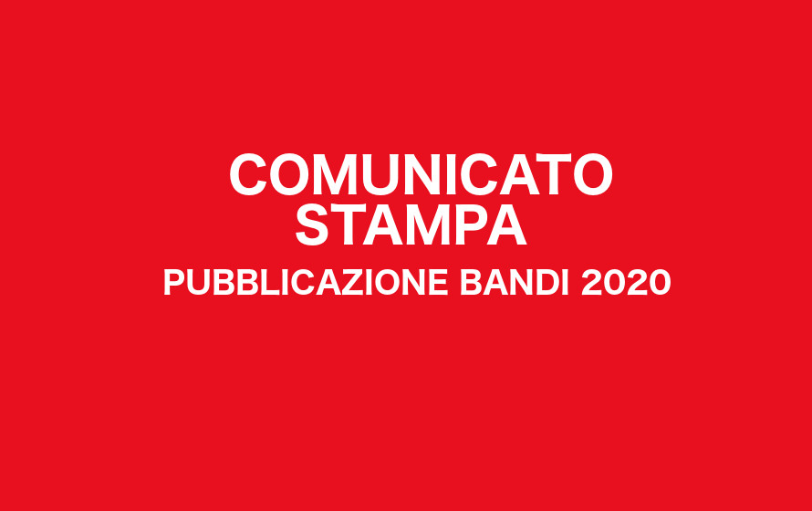 Pubblicazione Bandi 2020