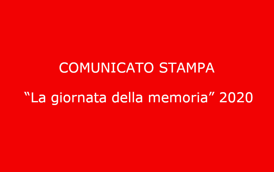 “La giornata della memoria” 2020