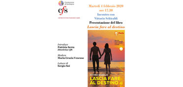 presentazione del libro “Lascia fare al destino”