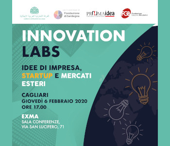 “Innovation Labs: idee di impresa, startup e mercati esteri”
