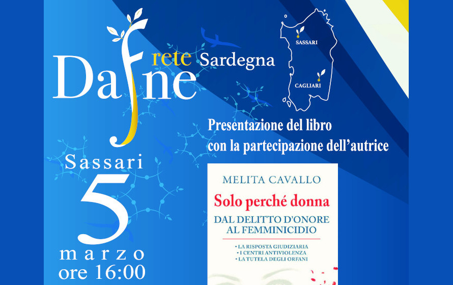 presentazione del libro Solo perchè donna