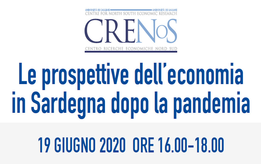 Rapporto CRENoS, venerdì il webinar di presentazione