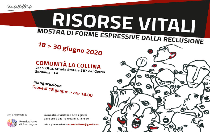 La Comunità “La Collina” ospita la mostra “Risorse Vitali”