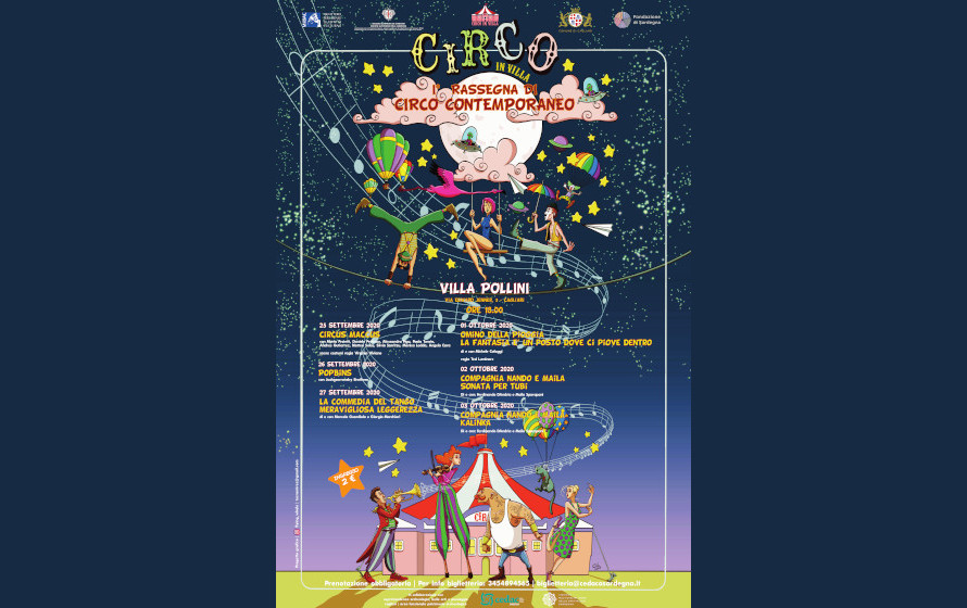 “Circo in Villa 2020”, l’arte circense sbarca a Cagliari