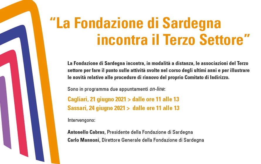 La Fondazione di Sardegna incontra il Terzo Settore