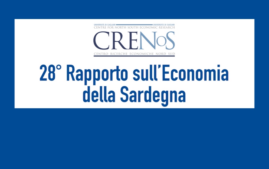 Crenos, venerdì la presentazione del 28° Rapporto sull’economia della Sardegna