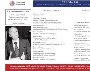 Umberto Cardia, nel centenario della nascita una giornata di studi dedicata al politico e intellettuale sardo 