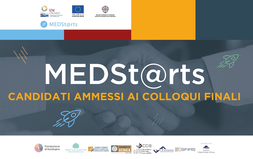 Progetto MEDSt@rts: colloqui finali per il finanziamento delle idee d’impresa