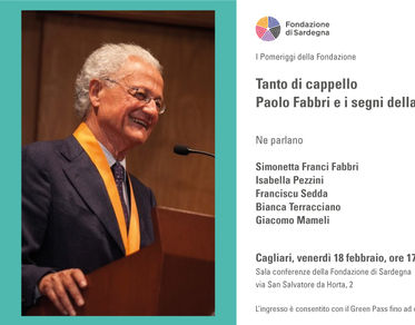 I Pomeriggi della Fondazione, il 18 febbraio un convegno per ricordare Paolo Fabbri