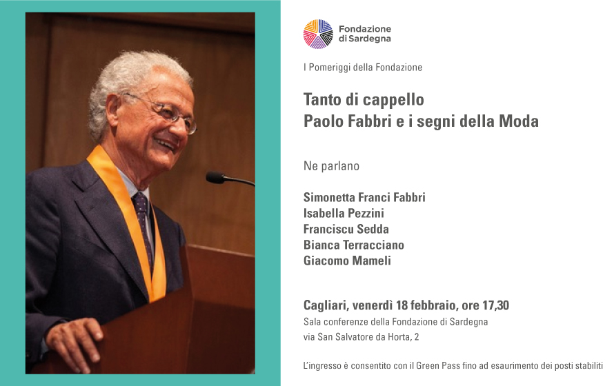 I Pomeriggi della Fondazione, il 18 febbraio un convegno per ricordare Paolo Fabbri