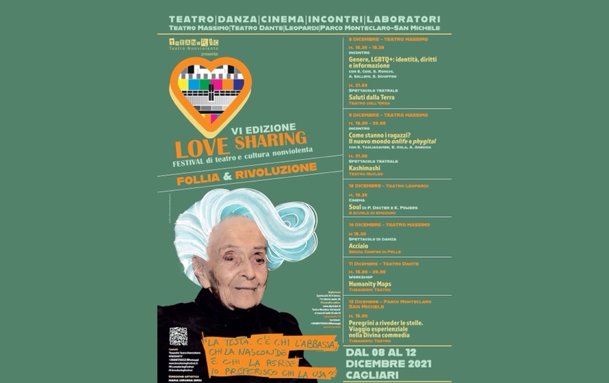 Love Sharing, a Cagliari il Festival internazionale di teatro e cultura nonviolenta