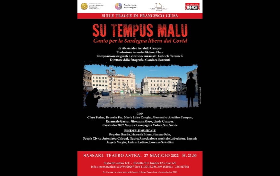 Teatro, a Sassari va in scena “Su Tempus Malu” 