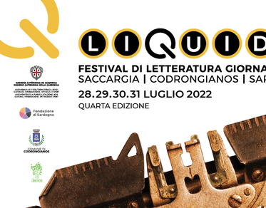 Liquida, il 28 luglio parte a Codrongianos la quarta edizione del festival di letteratura giornalistica