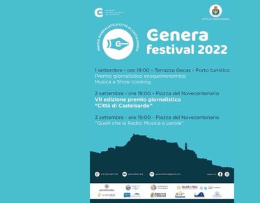 Genera Festival, a settembre il premio giornalistico Città di Castelsardo 
