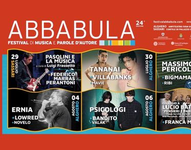 Abbabula Festival, fino al 9 agosto sei serate di musica a Sassari e Alghero 
