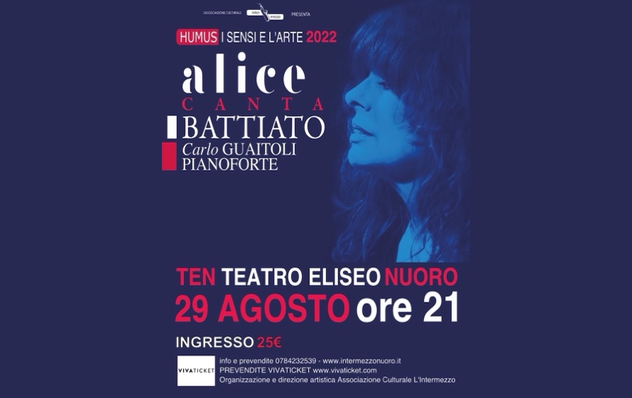 Alice canta Battiato, il 29 agosto a Nuoro l’omaggio all’artista siciliano 
