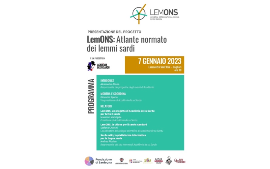 “LemONS”, sarà presentato a Cagliari il progetto del primo atlante linguistico digitale della lingua sarda