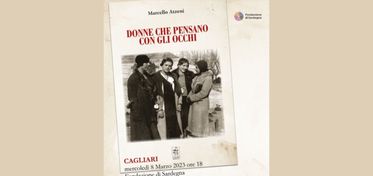Cagliari, l’8 marzo la presentazione del libro “Donne che pensano con gli occhi” di Marcello Atzeni 