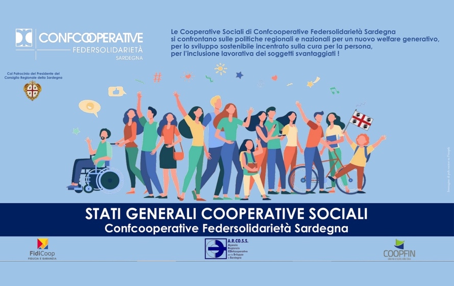 Cooperative sociali in Sardegna, a Cagliari gli Stati Generali per costruire un futuro sostenibile 