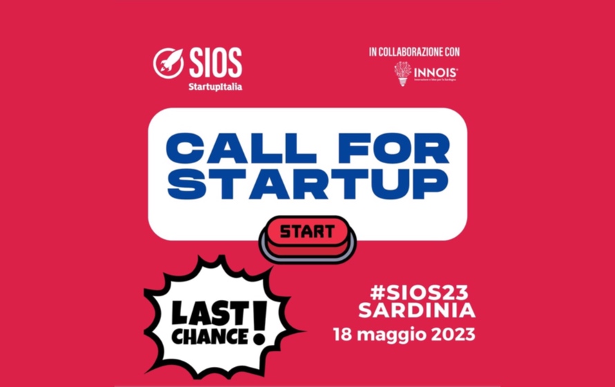 Sios2023 Sardinia, prorogata al 2 maggio la call per il premio Startup Sarda dell'Anno 