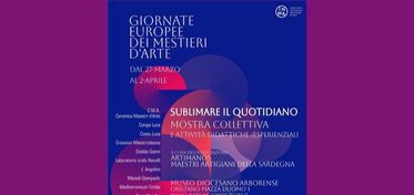 Giornate Europee dei Mestieri d’Arte, a Oristano una mostra e 6 laboratori alla scoperta del lavoro artigiano  