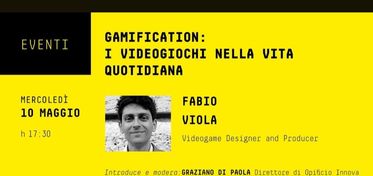 “Gamification, i videogiochi nella vita quotidiana”, il 10 maggio a Cagliari un talk per scoprire come i videogiochi possono cambiare la vita di tutti i giorni