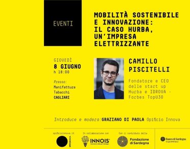 “Il caso Hurba, un’impresa elettrizzante”, l’8 giugno a Cagliari un talk per parlare di innovazione e mobilità sostenibile