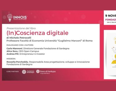 “(In)Coscienza digitale”, giovedì 9 novembre a Cagliari la presentazione del libro di Michele Petrocelli