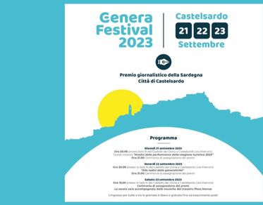 Genera Festival 2023, a Castelsardo il festival di giornalismo e cultura 