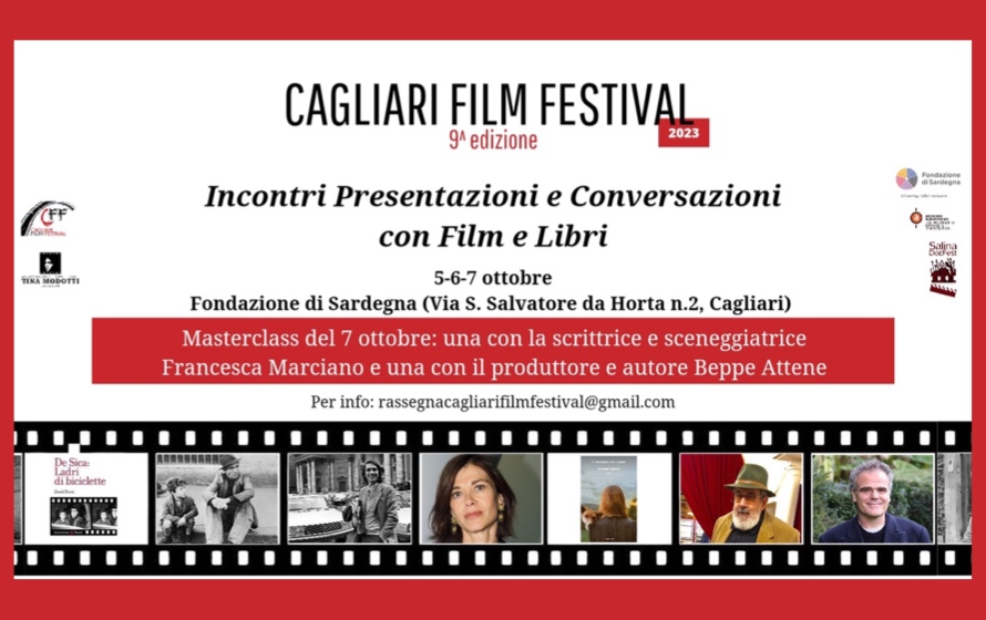 Cagliari film festival, dal 5 al 7 ottobre proiezioni e masterclass alla scoperta dei mestieri del cinema  