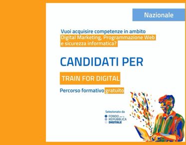 Fondo Repubblica Digitale, avviato il progetto Train For Digital per sviluppare competenze digitali nel settore moda