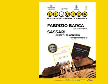 Anteprima festival Liquida, a Sassari la presentazione di due saggi con Fabrizio Barca 
