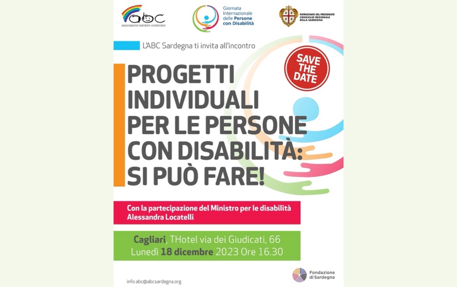 Inclusione, a Cagliari e Sassari doppio convegno sui progetti individuali per le persone con disabilità