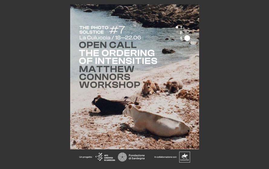 The Photo Solstice#7: aperta la call per il workshop con Matthew Connors