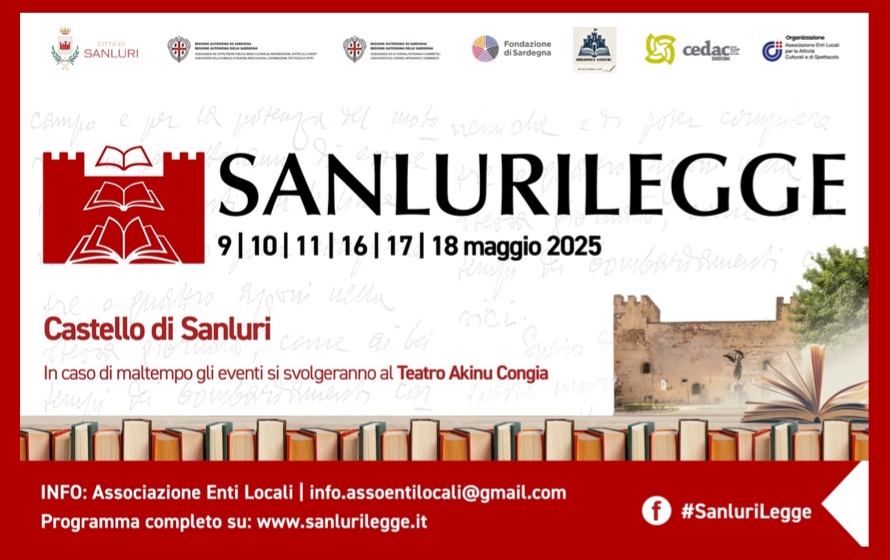 Sanluri Legge, sei giorni di appuntamenti tra letteratura, giornalismo e storia