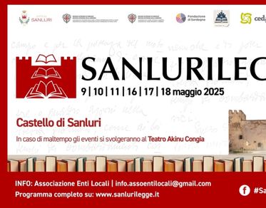 Sanluri Legge, sei giorni di appuntamenti tra letteratura, giornalismo e storia