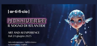 “MONNIVERSE”, dal 24 giugno a Cagliari la mostra che unisce arte e intelligenza artificiale