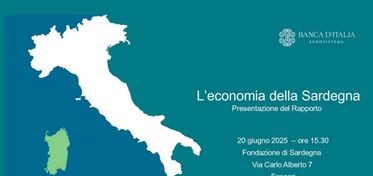 “L’economia della Sardegna”, il 18 giugno a Cagliari e il 20 a Sassari la presentazione del rapporto a cura di Banca d’Italia