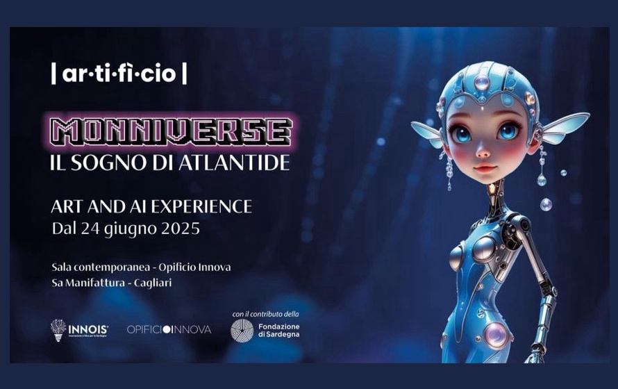 “MONNIVERSE”, dal 24 giugno a Cagliari la mostra che unisce arte e intelligenza artificiale