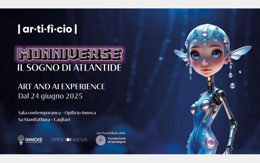 “MONNIVERSE”, dal 24 giugno a Cagliari la mostra che unisce arte e intelligenza artificiale