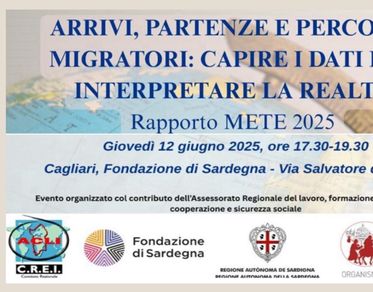 Presentazione Rapporto METE, un focus su flussi migratori e spopolamento in Sardegna e in Italia