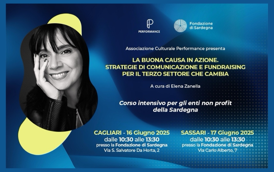 “La Buona Causa in azione”, a Cagliari e Sassari un corso per gli enti del Terzo Settore